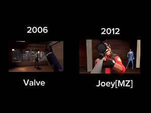 Team fortress 2 trailer 2 original and reanimated comparison