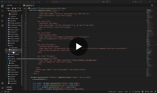 #webdevelopment #frontenddeveloper #javascript #html #css #ecommerce #codingjourney #learnbydoing #studentdeveloper #womenintech #projectshowcase | Manisha Nahak