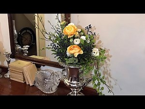 Spring / Easter Floral Arrangement - Elegant Spring Decorating