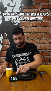 A storm's been brewing; the stage is set; the challenge? A whopping 1KG Big Daddy burger. Three mouthwatering minutes. It's a test of strength, skill, and hunger. Can you make it look as easy as Aussie No.1 competitive eater and all-round weapon JWebby Can Eat ? 🙌🍔 1. Visit your local Harry's store 2. Place your order for the legendary Big Daddy burger 3. Upload a video of yourself devouring it within 3 minutes to the following link: https://woobox.com/kwtivo Win a year's supply of burgers, dr