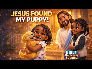 Jesus and the Lost Puppy 🐶 | Animated Bible Story for Kids About Faith & Kindness