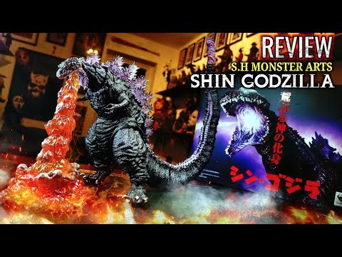 REVIEW. SH MONSTER ARTS SHIN GODZILLA FOURTH FORM AWAKENING VERSION.
