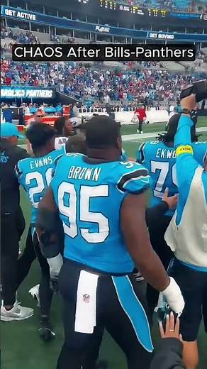 CHAOS After Bills-Panthers! Dion Dawkins vs A’Shawn Robinson 😤