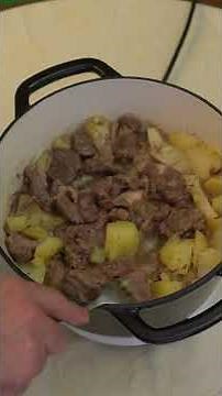SilverCrest Cast-iron pot.Premium-Guseisentopf.How to cook lamb meat #cooking #food #recipe