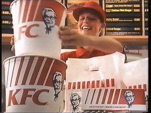 KFC ad 90s