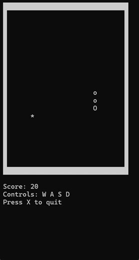 Build this Snake game using C++ #coding #codeblocks #game #snakegame