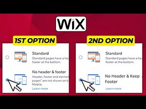 How to Delete Header & Keep The Footer on WIX | Fix Issue Header Cannot be Deleted on WIX! - 2026