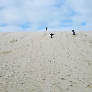 Where being an adult child is perfectly acceptable: Little Sahara with Kangaroo Island Outdoor Action Video: @scout_production_services (via IG) | South Australia