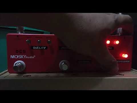 Mosky DC5 Multi Effect pedal 6in1 Demo test