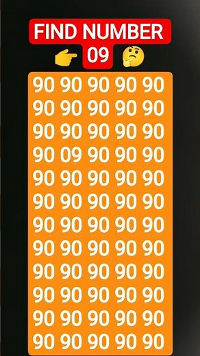find the number 09 #puzzle #maths #iqtest #mathpuzzle #challenge #numbers 09