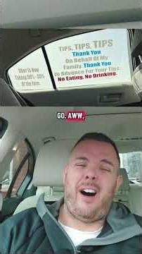 Uber Driver Shocks Passengers With This Window Sticker...