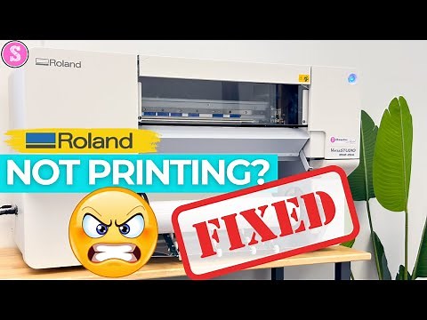 FIX! Roland Not Printing? Do This to Fix Your BN2 or BN 20A