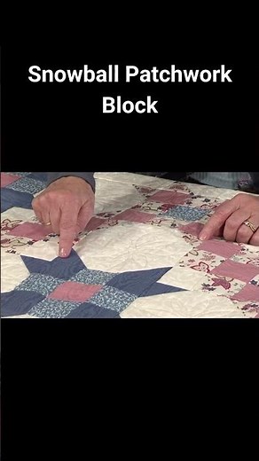 Make a Snowball Patchwork Block