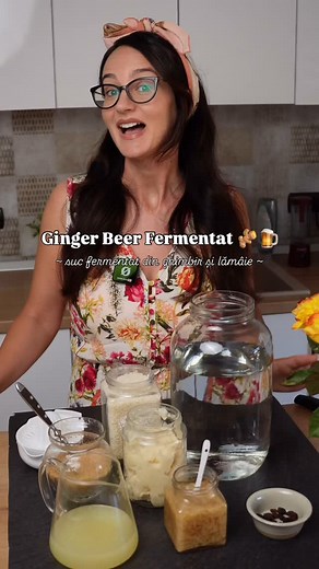 4.3K views · 105 reactions | 﫚 Ginger Beer Naturală Fermentată –...