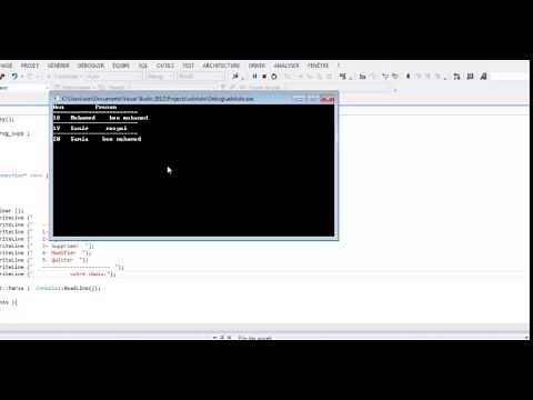 Connexion a une base de donnees Microsoft Access en C++.NET