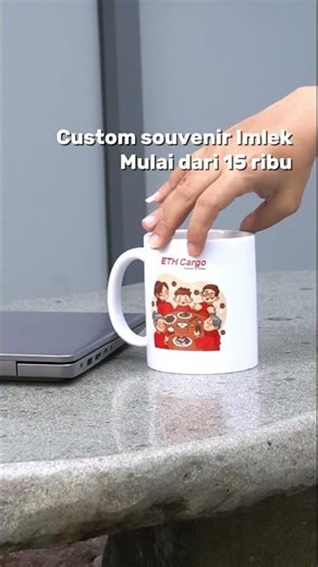 Custom souvenir Imlek mulai dari Rp15.000