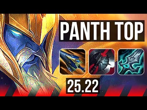 PANTHEON vs DARIUS (TOP) | 6 solo kills, Legendary, 41k DMG | EUW Master | 25.22