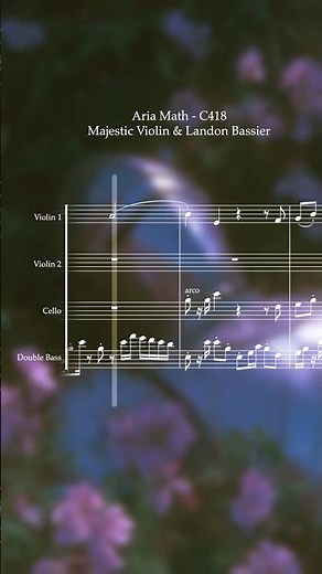 Aria Math (Sheet Music) - Violin, Cello & Double Bass