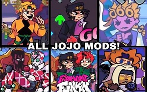 Friday Night Funkin' _ All JoJo Mods! (Part 2)