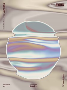 Animated Posters made with Touchdesigner #001 - Javier Casadidio