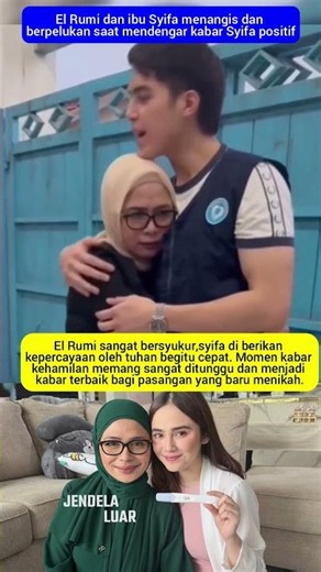 Tangis Ibu Syifa Dipelukan El Rumi Saat Mendengar kabar Kehamilan Syifa Hadju
