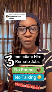 1.6K views | Replying to @ngarcia715 These 3 Remote jobs are hiring asap! Apply now! #creatorsearchinsights #wfh #fyp #workfromhome #workfromhomejobs #hiringnow #wah #jobs #remotejobs #customerservice #nonphonejobs | work from home diva | Facebook
