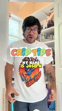 Crip Tips - Be Yourself. #criptips #disability #skit #selfhelp #comedy