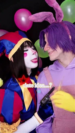 Date idea…? Pomni & Jax cosplay!