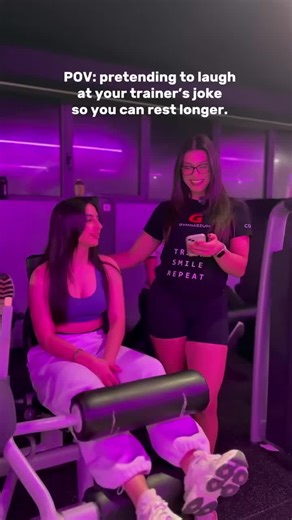 Gymnasium Fitness Club #HER on Instagram: "Εσύ το ήξερες το κόλπο; 😉 Όσο γελάς με τα αστεία του προπονητή σου, Τόσο διάλειμμα κάνεις! 🔥🔥 #gymnasiumheraklio #heraklion #norest #jokes #rest #ﬁtness #motivation"