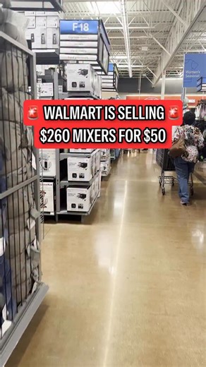 7K views · 58 reactions | Walmart discounted these $260 mixers to just $50  Keep in mind not every store is going to have this deal  If you want to find deals like these the moment they happen, comment “JOIN” and i’ll invite you to our FREE Discord group  | Retail World | Facebook