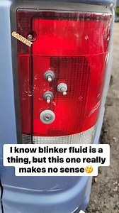 Spotted this car in the company parking lot and noticed something really odd — the tail light has multiple toggle switches built into it, so I tried a few… but nothing happened #mechanic #taillights #truck #blinkerfluid #blinker #car #vehicle | CarHax