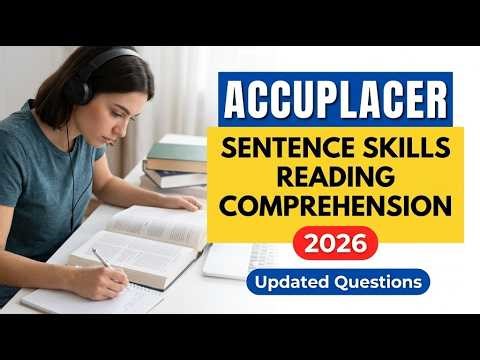 Accuplacer Sentence Skills & Reading Comp: Master the Exam with This Practice Guide