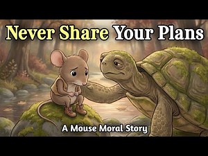 🐭 Never Share Your Plans Until They Become Reality | Powerful Life Lesson | Zarqan Tales