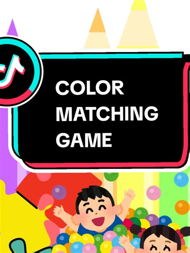 Color Matching Game for Preschoolers: Learn Red, Blue & Yellow