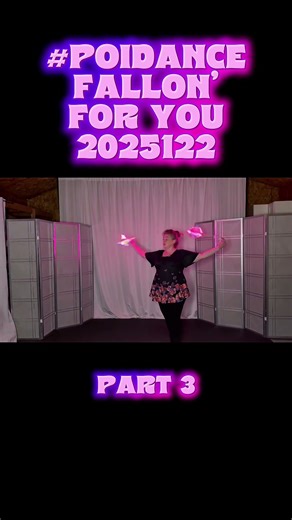 Pt3 Poi Dance Fallin’ For You 2025122 #poi #PoiSpinning #PoiDance #FlowArts #PoiTutorial #poiflow