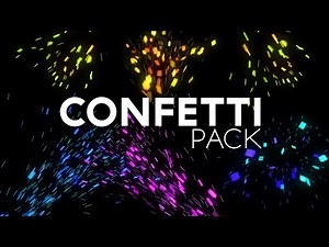 FREE Confetti After Effects Project File [Download]