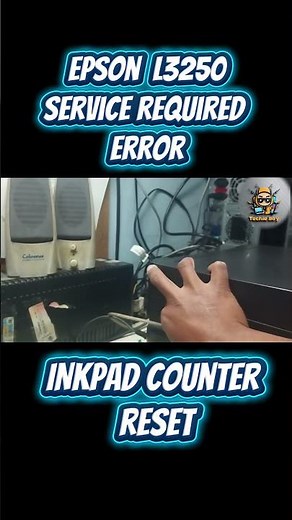 Epson L3250 Printer Service Mode Inkpad reset #epsonadjustmentprogram #EpsonL3250 #epsonresetter