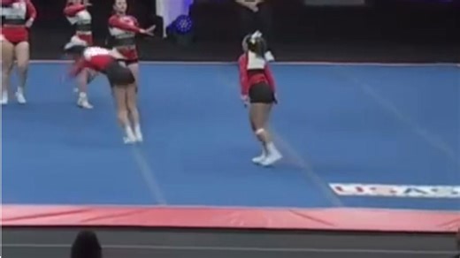 Girl falls during gymnast routine at Cheerleading Worlds in Orlando