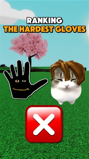 Ranking the HARDEST BADGE Gloves! #slapbattles #shorts #terranova