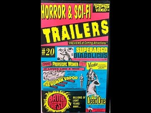 Trailers #20: Horror / Sci Fi | Something Weird Video (1992)