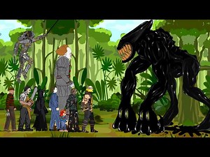 Ink Demon Beast Bendy vs Jason Voorhees, Pedator, Scorpion, Michael, Ghostface, Chucky, Pennywise .