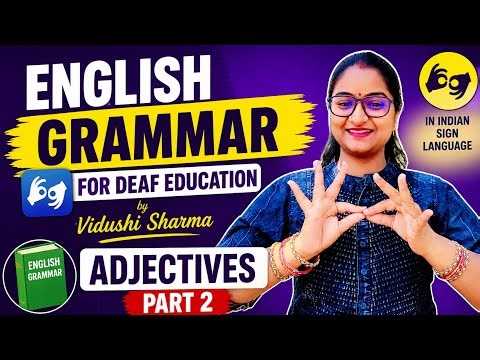 ENGLISH for DEAF || Easy & Simple way || Indian Sign language