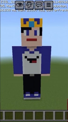 how to make bulky star in Minecraft 😁 minecraft videos #funk #minecraft #logo