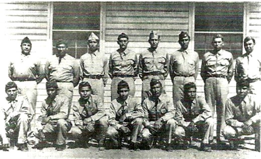 Comanche code talkers at Utah Beach