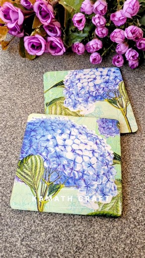 5 Steps Coaster !! #creativefun #coasterart #diycrafts #art #viral #viralshorts #madewithlove #diy