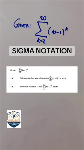 Sigma notation