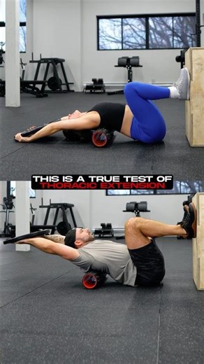 This shows TRUE thoracic extension and shoulder mobility…
