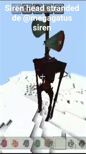 siren head stranded para minecraft bedrock:megagatus siren| es de el no mio