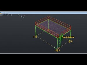 AutoCAD Plant 3D Creating a Steel Structure