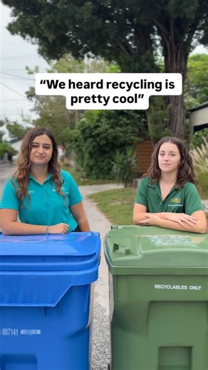 Being trashy is out ❌ Recycling is in ✅ The real flex? Recycling right for your program. We might be neighbors, but the City of Tampa and Hillsborough County have DIFFERENT recycling programs with different guidelines. If you live in Tampa’s city limits (and have a GREEN City of Tampa recycling cart), see how to recycle right at tampa.gov/SolidWaste If you live in Hillsborough County (and have a BRIGHT BLUE Hillsborough recycling cart), see how to recycle right at hcfl.gov/residents/property-own